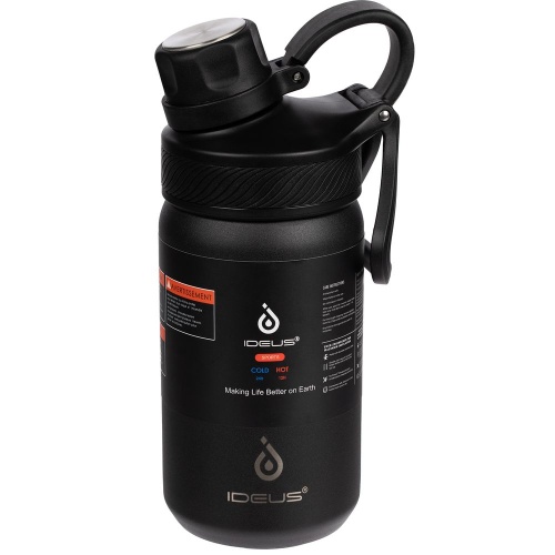 Термобутылка Fujisan, черная фото 7 Термобутылка Fujisan, черная фото 7