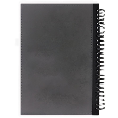 Ежедневник Notera Maxi, недатированный, серый фото 3