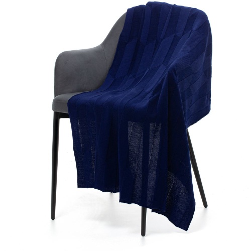 Плед Rombus, темно-синий (сапфир) Плед Rombus, темно-синий (сапфир)