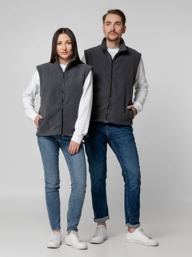 Жилет флисовый Manakin, темно-серый фото 15 Жилет флисовый Manakin, темно-серый фото 15