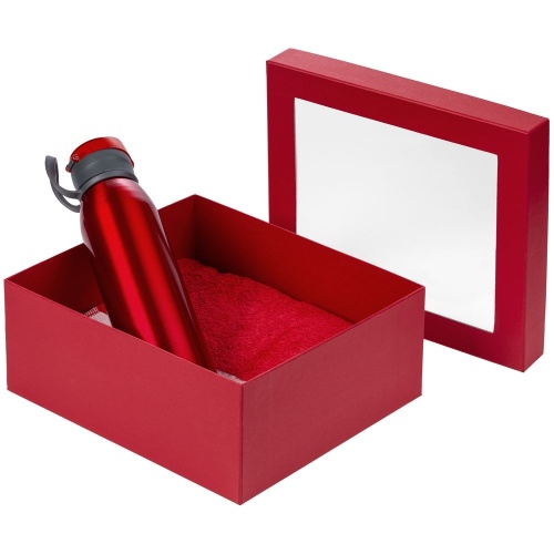 Коробка Teaser с окном, красная фото 5 Коробка Teaser с окном, красная фото 5