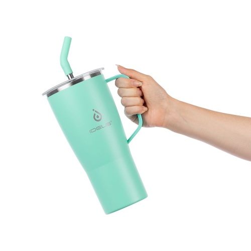 Термостакан Kasumigaoka, бирюзовый фото 4