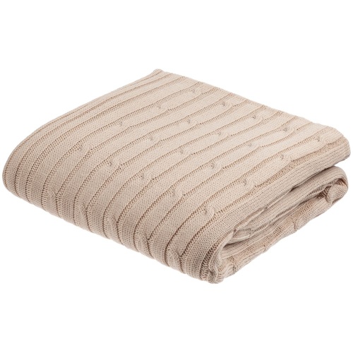 Плед Remit, бежевый фото 3