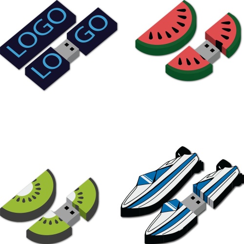 Флешки Gummi на заказ, 32 Гб Флешки Gummi на заказ, 32 Гб