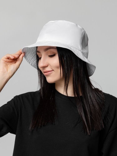 Панама складная Orust, белая фото 6 Панама складная Orust, белая фото 6