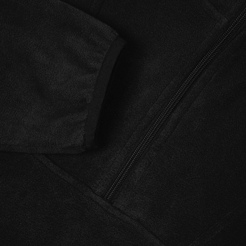 Анорак флисовый унисекс Fliska, черный фото 5 Анорак флисовый унисекс Fliska, черный фото 5