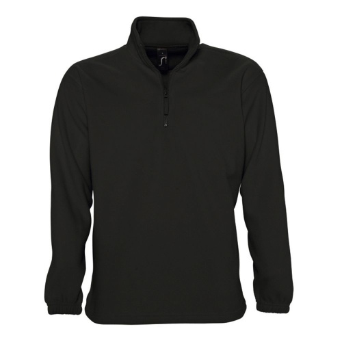 Толстовка из флиса Ness 300, черная Толстовка из флиса Ness 300, черная