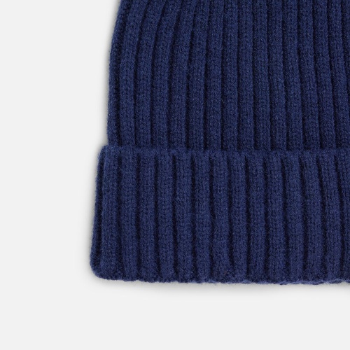 Шапка Laconi, синяя фото 2 Шапка Laconi, синяя фото 2