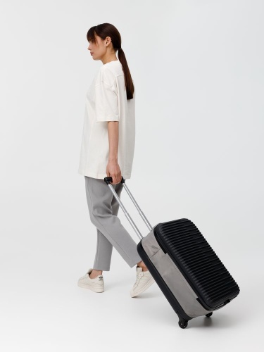 Чемодан Bonfold, черный с серым фото 5