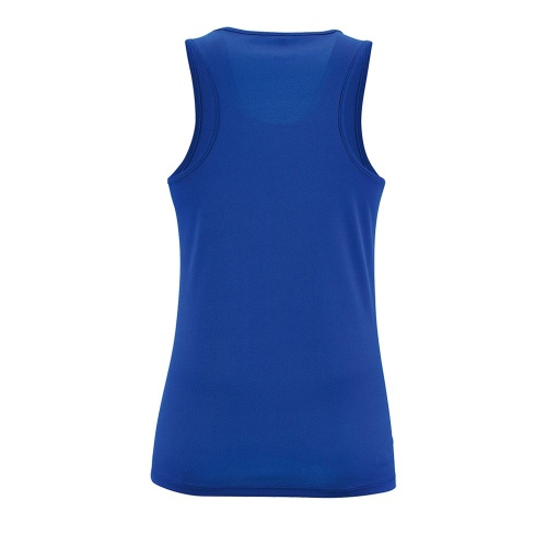 Майка женская Sporty TT Women, ярко-синяя фото 3