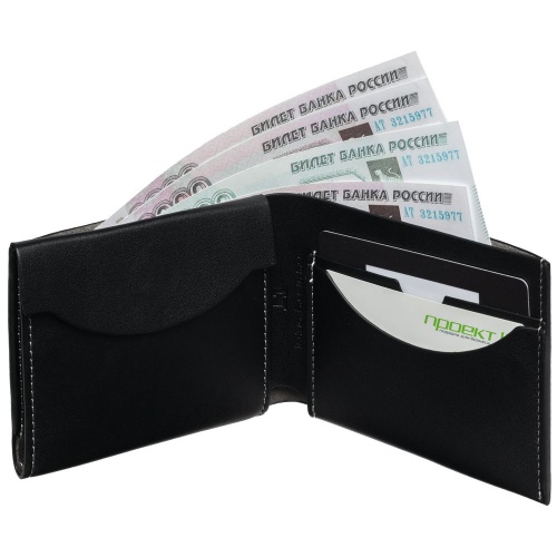 Портмоне neatCase, черное Портмоне neatCase, черное