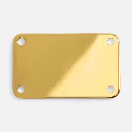 Шильдик металлический Furo, золотистый глянцевый Шильдик металлический Furo, золотистый глянцевый