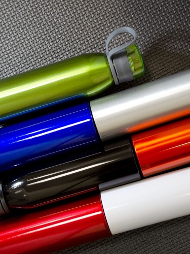 Спортивная бутылка для воды Korver, красная фото 7