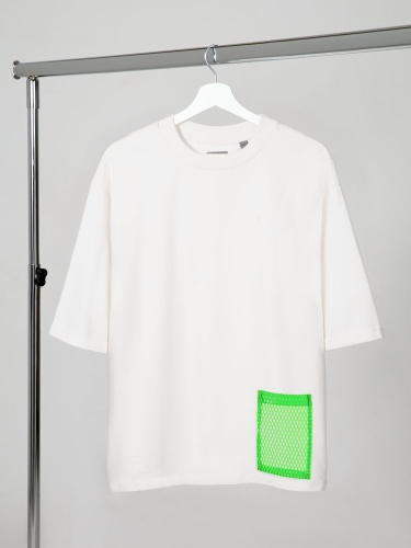 Карман из крупной сетки Pose, зеленый неон фото 3