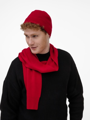 Шарф Sorang, красный фото 4