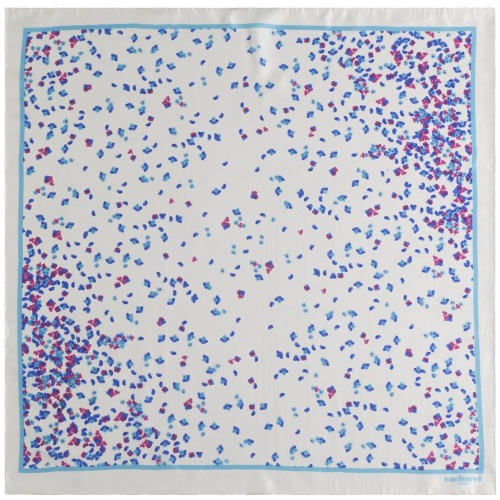 Платок Tourbillon Silk, белый Платок Tourbillon Silk, белый