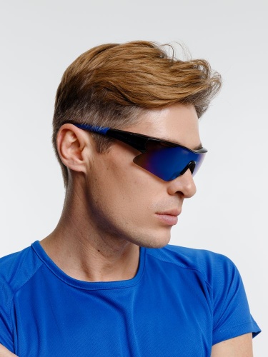 Спортивные солнцезащитные очки Fremad, синие фото 4