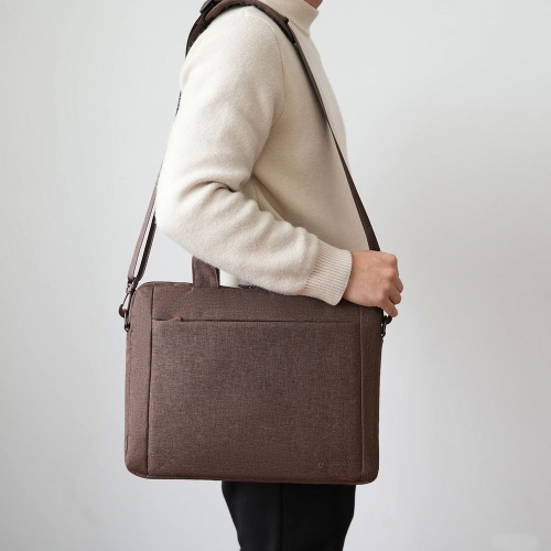 Cумка для ноутбука L224, коричневая фото 5