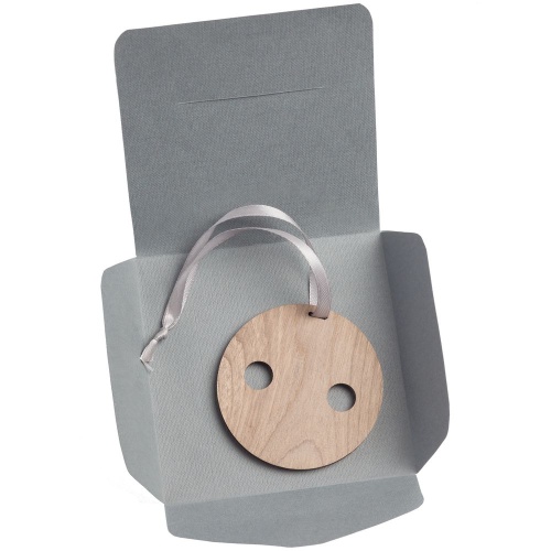 Деревянная подвеска Carving, в форме пуговицы Санты фото 5 Деревянная подвеска Carving, в форме пуговицы Санты фото 5