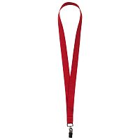 Лента для бейджа Neckband, красная