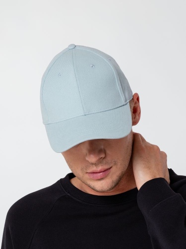 Бейсболка Hillside, голубая фото 3 Бейсболка Hillside, голубая фото 3