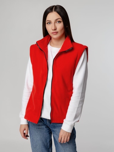 Жилет флисовый Manakin, красный фото 11 Жилет флисовый Manakin, красный фото 11