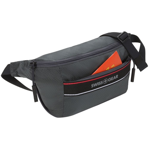 Поясная сумка Swissgear, темно-серая фото 3 Поясная сумка Swissgear, темно-серая фото 3