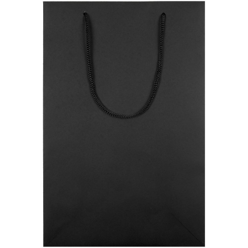 Пакет бумажный Waski M, черный фото 2