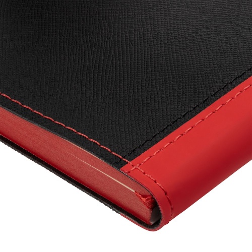 Ежедневник Nice Twice, недатированный, черный с красным фото 7 Ежедневник Nice Twice, недатированный, черный с красным фото 7