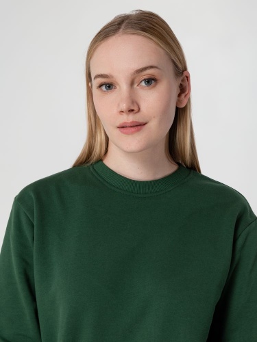 Толстовка Unit Toima Heavy, темно-зеленая фото 14