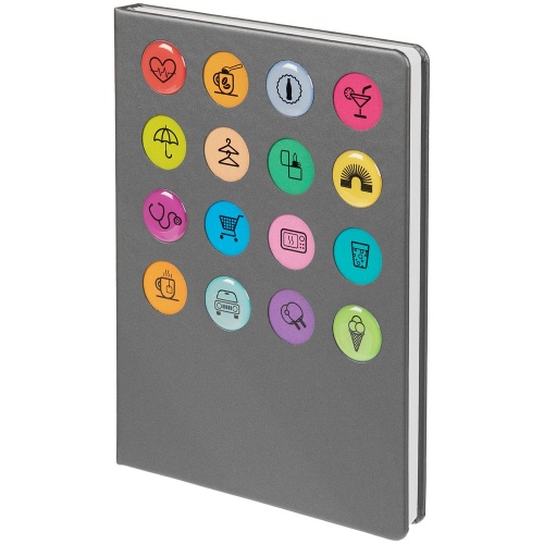 Ежедневник «История изобретений», недатированный, серый фото 2 Ежедневник «История изобретений», недатированный, серый фото 2