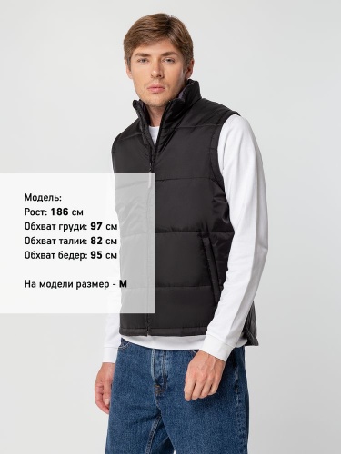 Жилет Warm черный фото 4 Жилет Warm черный фото 4