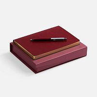 Набор Nebraska Flex, бордовый с серебристым