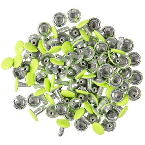 Заклепка Rivet, S, желтый неон фото 2 Заклепка Rivet, S, желтый неон фото 2