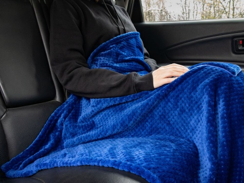 Плед-подушка Dreamscape, синий фото 4 Плед-подушка Dreamscape, синий фото 4