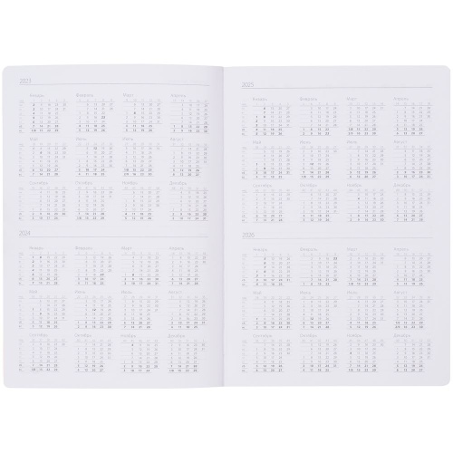 Ежедневник Nebraska Flex, недатированный, черный с золотистым фото 6 Ежедневник Nebraska Flex, недатированный, черный с золотистым фото 6