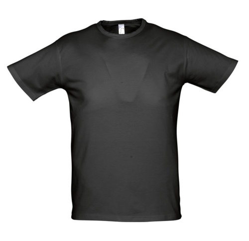 Футболка мужская Milano 190, черная Футболка мужская Milano 190, черная