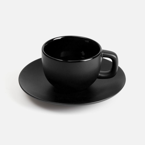 Чайная пара Stansa, черная Чайная пара Stansa, черная