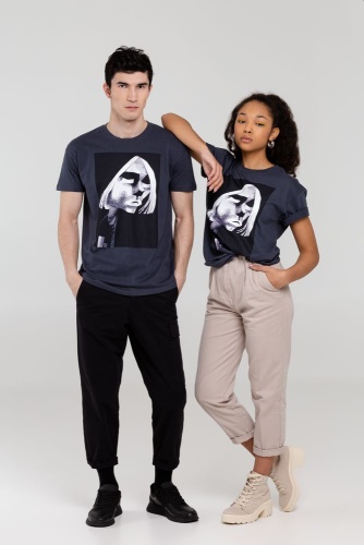 Футболка «Меламед. Kurt Cobain», темно-серая фото 10