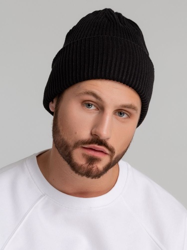 Шапка Franky, черная фото 5 Шапка Franky, черная фото 5