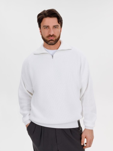 Джемпер Siluetti Birne, молочно-белый фото 4 Джемпер Siluetti Birne, молочно-белый фото 4