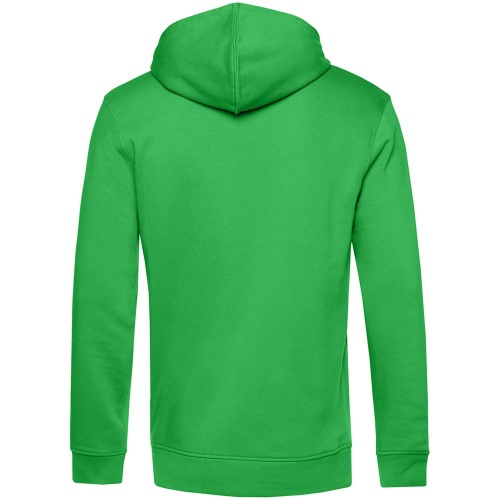 Толстовка с капюшоном унисекс BNC Inspire (Organic), зеленая фото 3 Толстовка с капюшоном унисекс BNC Inspire (Organic), зеленая фото 3