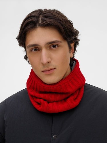 Снуд ComFleece, красный фото 3