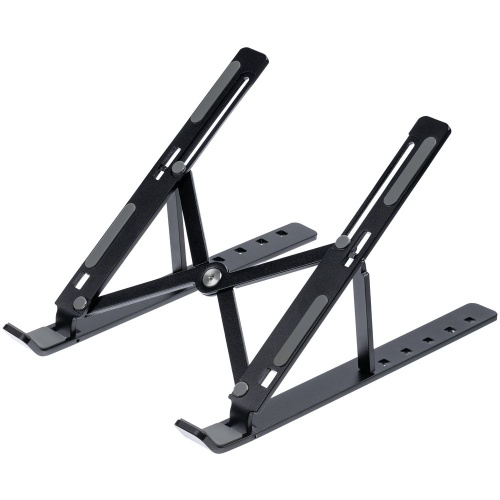 Подставка для ноутбука и планшета Scaffold, черная Подставка для ноутбука и планшета Scaffold, черная