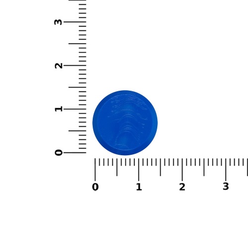Двойной фиксатор для шнура Brоgy, синий фото 2