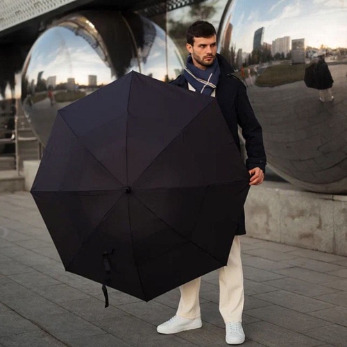 Зонт-трость Executive, черный фото 5 Зонт-трость Executive, черный фото 5