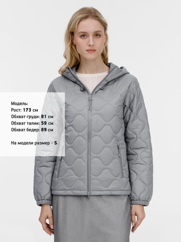 Куртка унисекс Tarnaby, светло-серая фото 5 Куртка унисекс Tarnaby, светло-серая фото 5