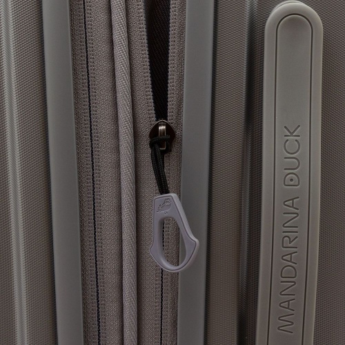 Чемодан Logoduck M, серебристый фото 5 Чемодан Logoduck M, серебристый фото 5