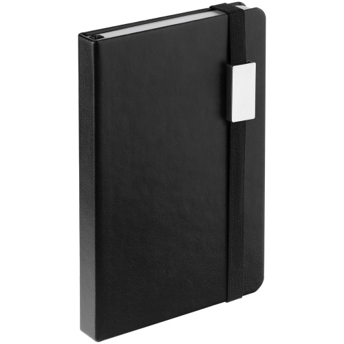 Ежедневник Replica Metal Mini, недатированный, черный фото 4 Ежедневник Replica Metal Mini, недатированный, черный фото 4