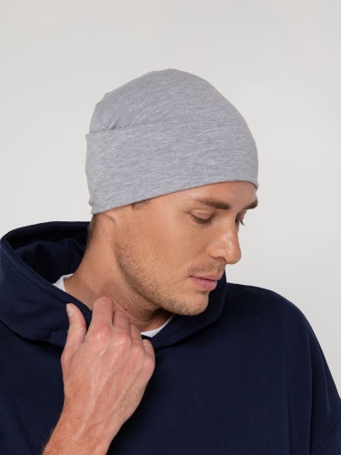 Шапка HeadOn ver.2, серый меланж фото 10 Шапка HeadOn ver.2, серый меланж фото 10